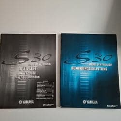 YAMAHA S30 MUSIC SYNTHESIZER DATA LIST