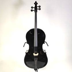 Student Full Size Cello by Gear4music, Black - DEFEKT