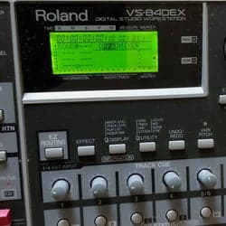 Roland VS-840EX Digital Studio Workstation/se Video.