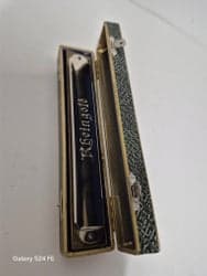 Vintage M. Hohner "Rheingold" munspel med originalask – Made in Germany