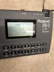 Roland PR-1 Player & Recorder