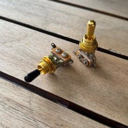 Epiphone 3-vägs toggle-switchar – 2 st original pickupväljare – Les Paul