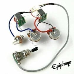 Epiphone Electric Guitar Pickup Push-Pull Wiring Harness for Epiphone® & Gibson®