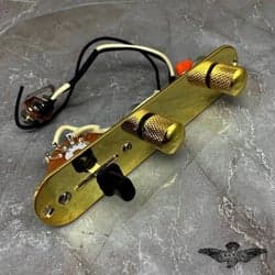 TELECASTER COMPLETE CONTROL PLATE USA, GOLD