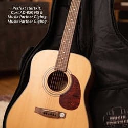 Cort AD-850 NS Akustisk Gitarr (Dreadnought) med Gigbag