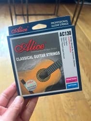 Alice AC130 Classical Guitar String Silver-Hard