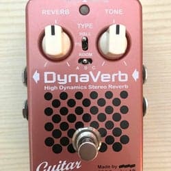 Reverb Pedal: EBS DynaVerb High Dynamics Stereo Reverb Guitar Edition