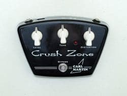Carl Martin Crush Zone Metal Distortion Vintage Series Rare Guitar Effect Pedal