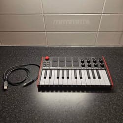 Akai MPK mini MK3 MIDI-keyboard 25 tangenter + USB-kabel