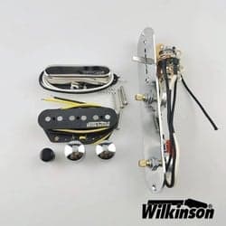 WILKINSON TELE KONTROLLPLATTA MED WILKINSON 60-TALS WVT TELECASTER PICKUPS SET!