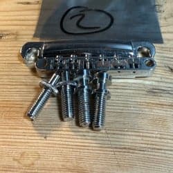 B-2 import elgitarr stall och tailpiece Tune-o-matic krom luthier reservdelar 2