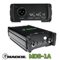 Stereo direktbox Mackie MDB-1A ny i kartong. Kostar 1349kr på Musikbörsen tex.