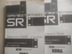 KORG WAVESTATION SR modul bruksanvisningar