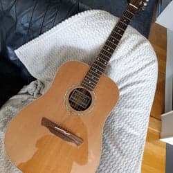 Alhambra gitarr solid wood Indian Rosewood