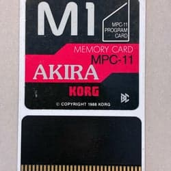 Korg M1 MPC-11 Minneskort