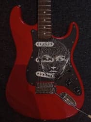 Specialdesignede pickguards / slagplader til guitar og bas