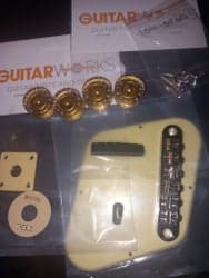 Gitarrdelar till les paul elgitarrer