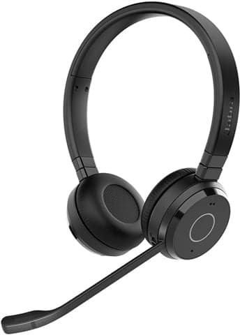 Jabra Evolve 65 TE MS Stereo Wireless USB-A Dongle On-Ear Headset, B