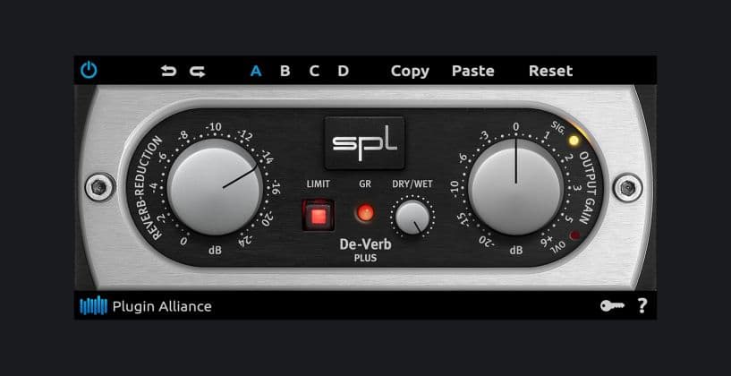Brainworx SPL De-Verb Plus de la marque Brainworx (Plugin Alliance)