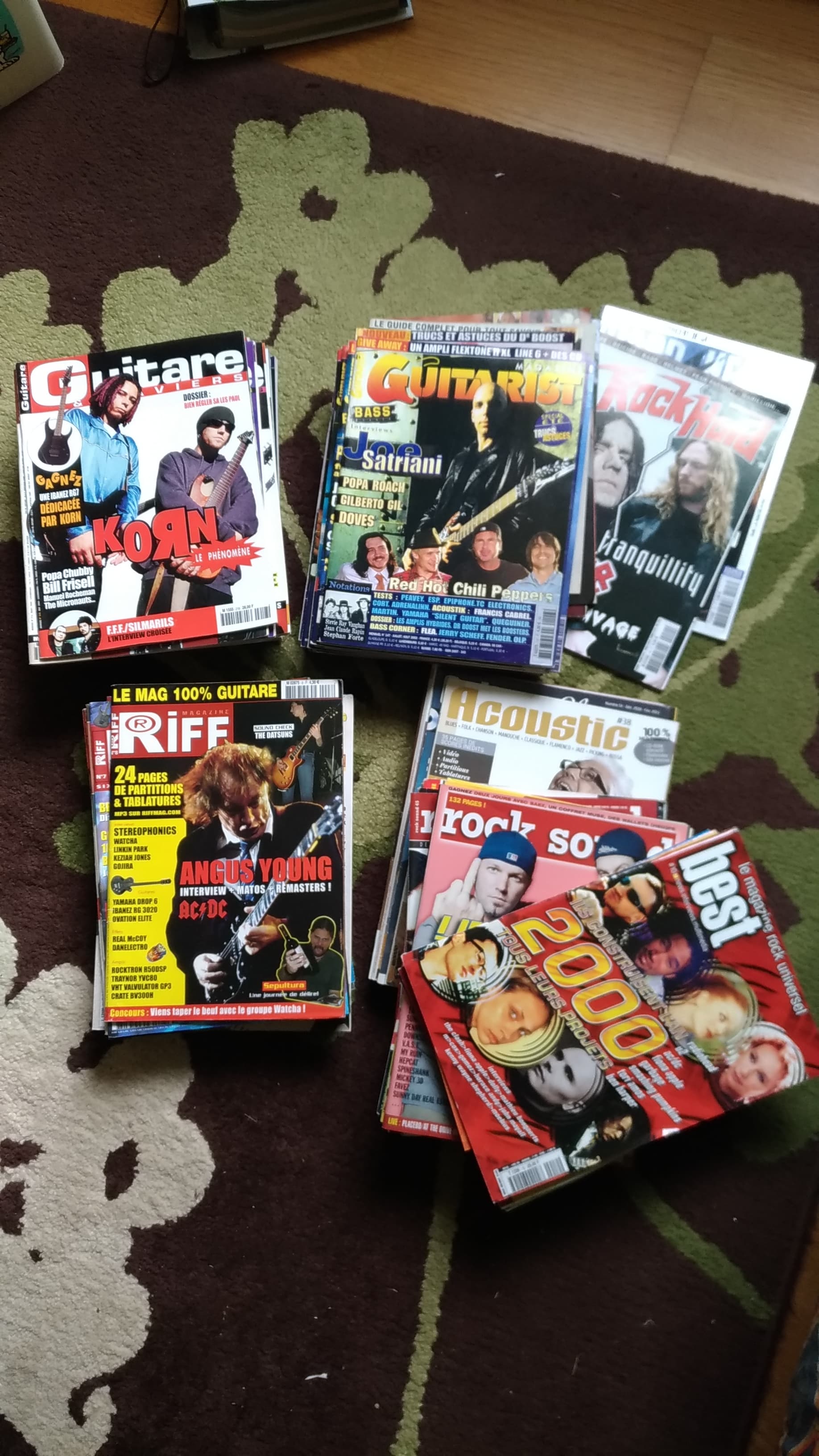magasines guitare
