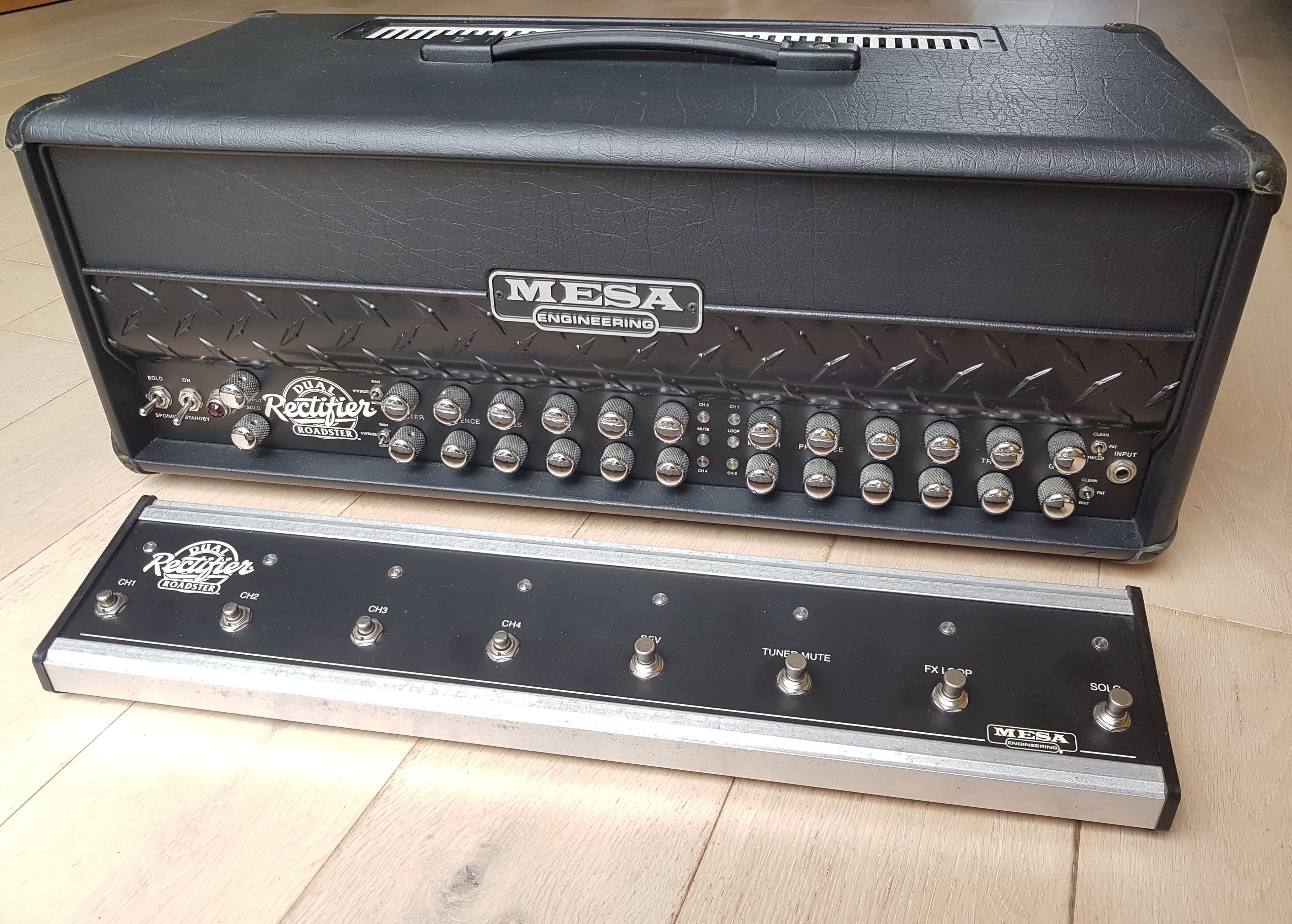 Vends tête d'ampli Mesa boogie Roadster Dual Rectifier