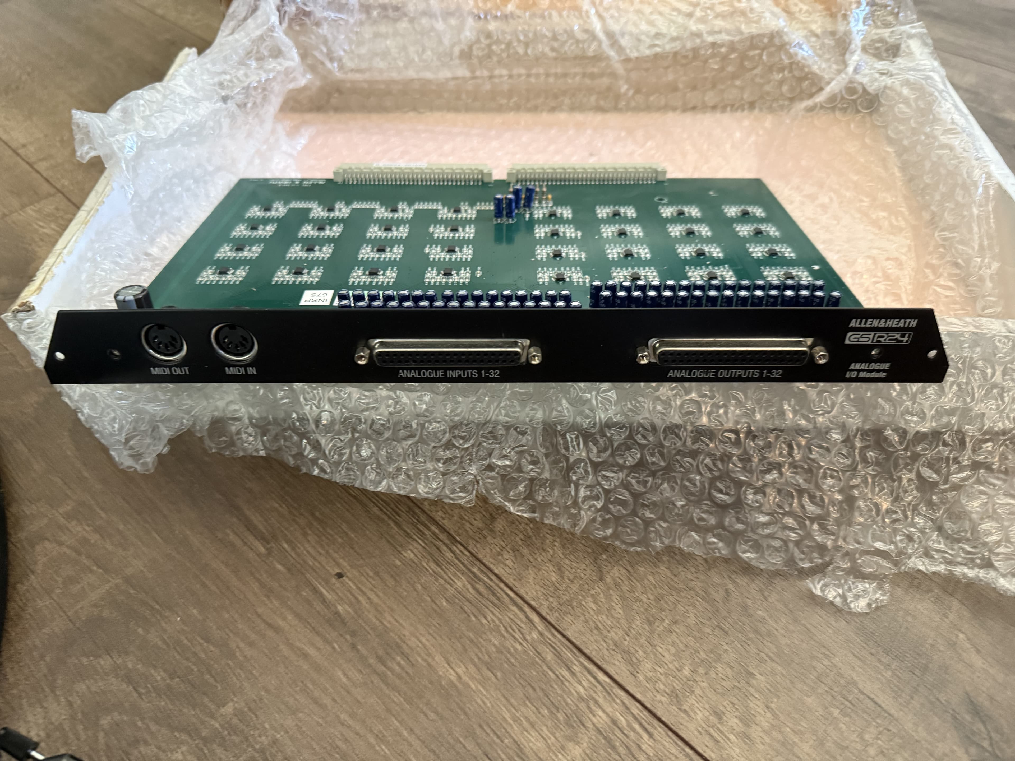 Vends carte analog pour GSR-24M