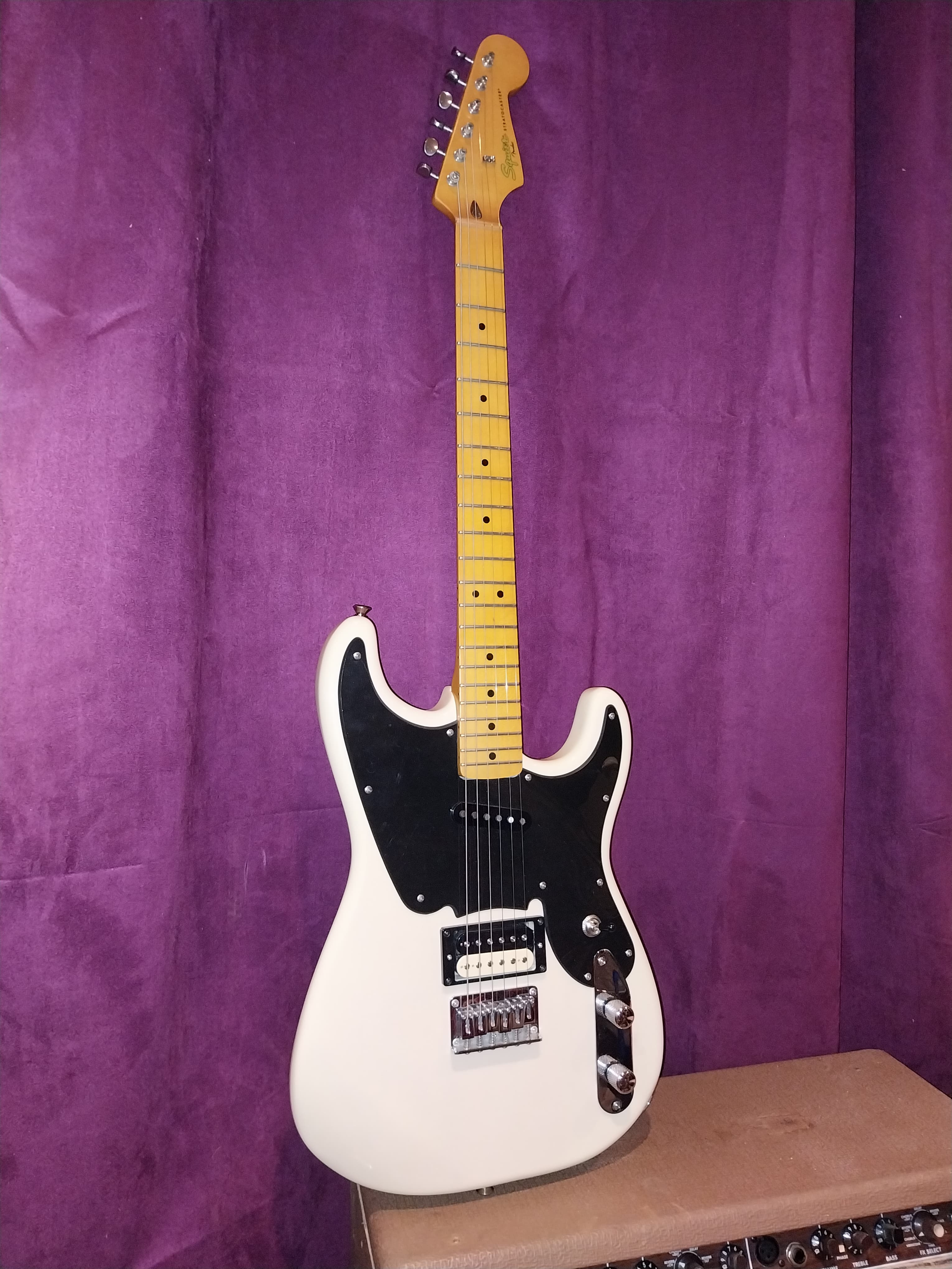Squier 51 Vintage Modified Vintage blonde upgradée