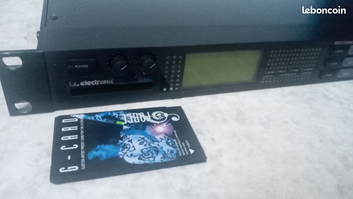 TC Electronic G-Force + Carte G-Card