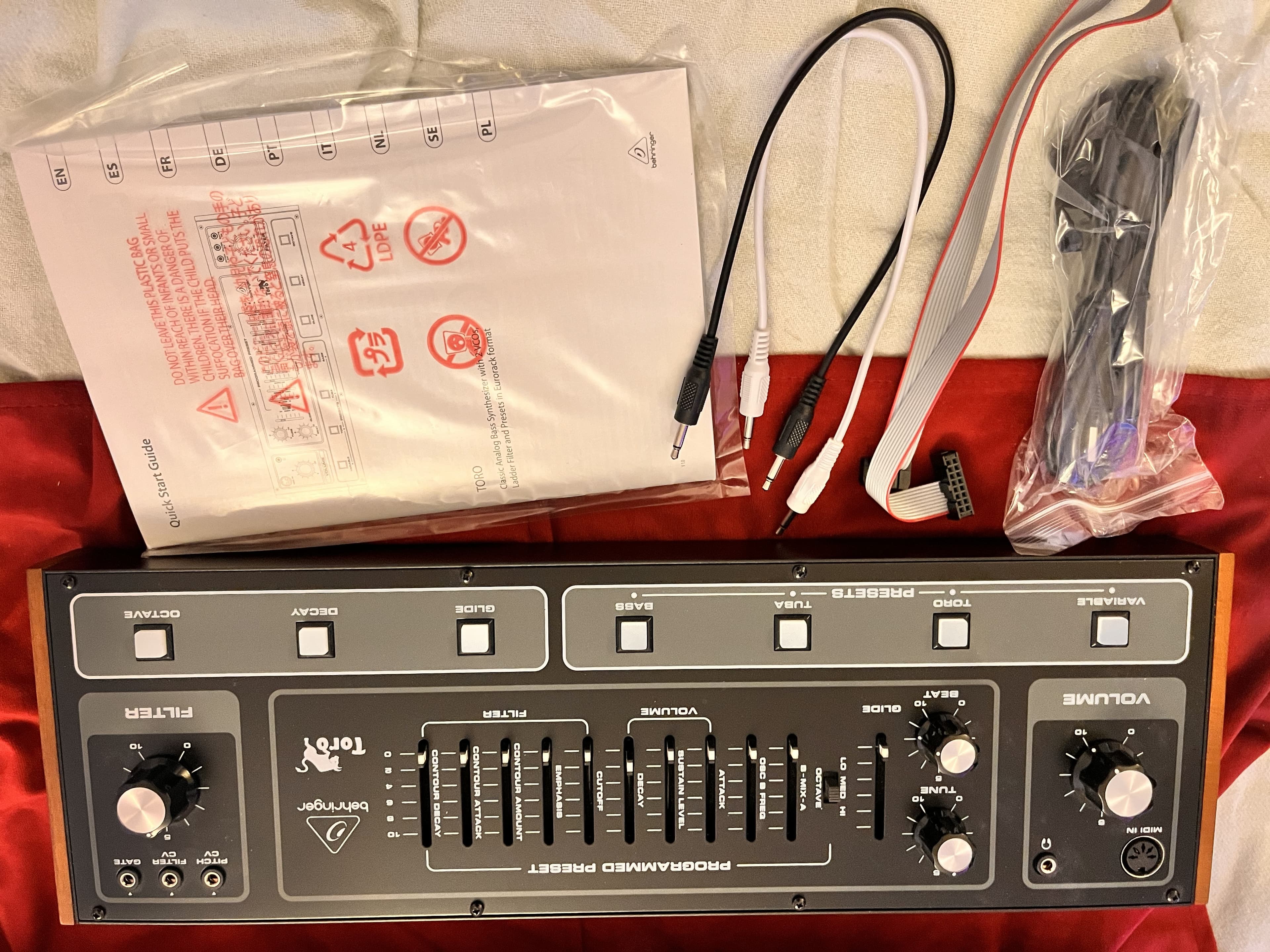Vends TORO BEHRINGER