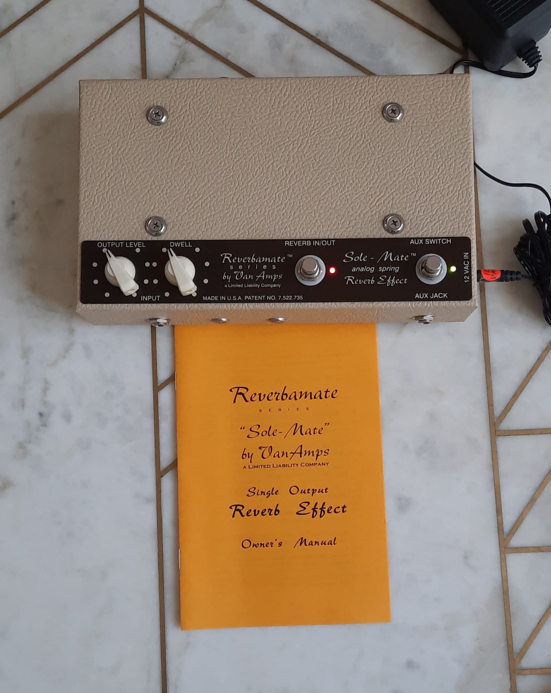 Reverb à ressort Van Amps Reverbamate Sole-Mate Series