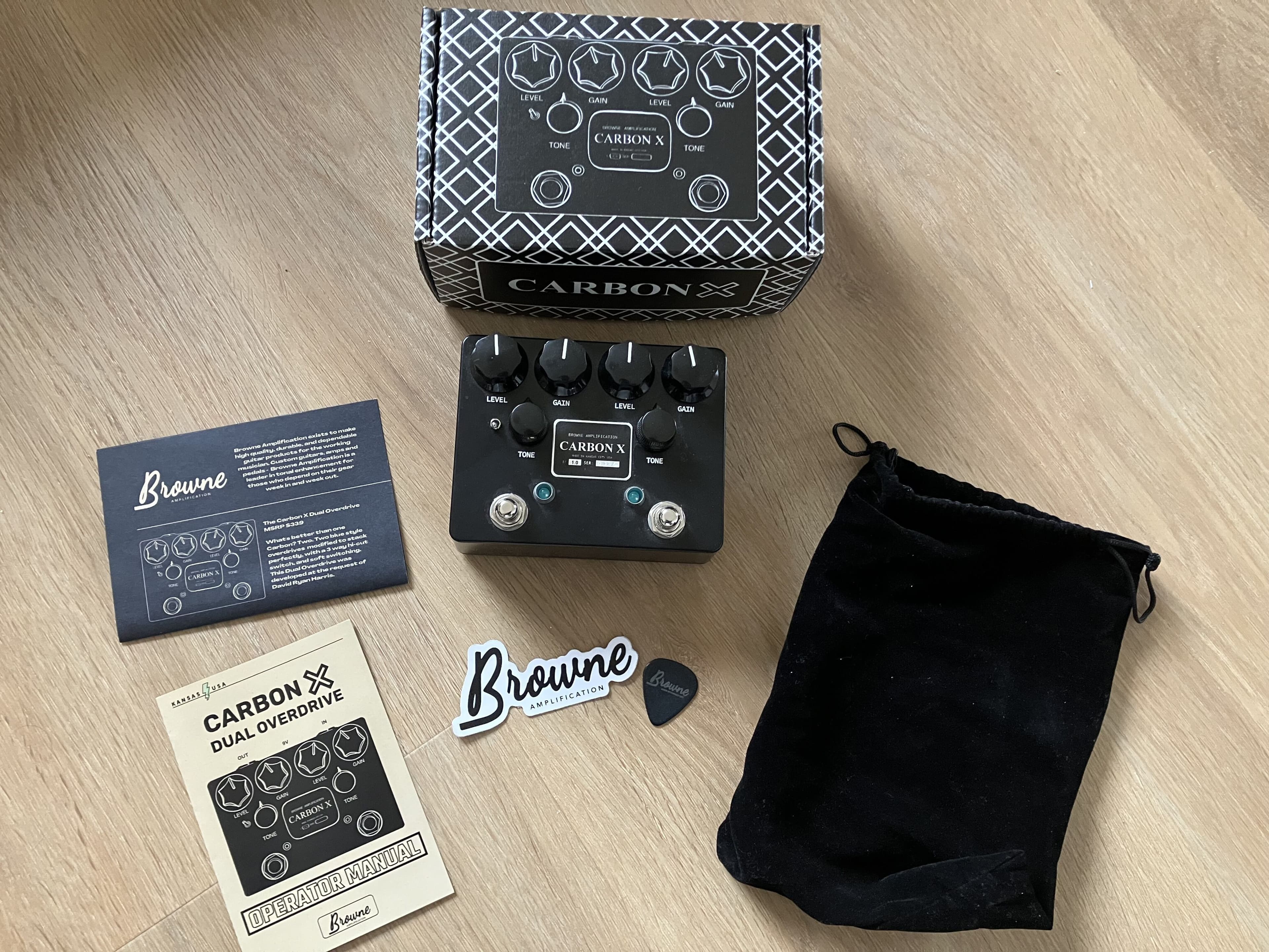 Vends Carbon X de Browne Amplification