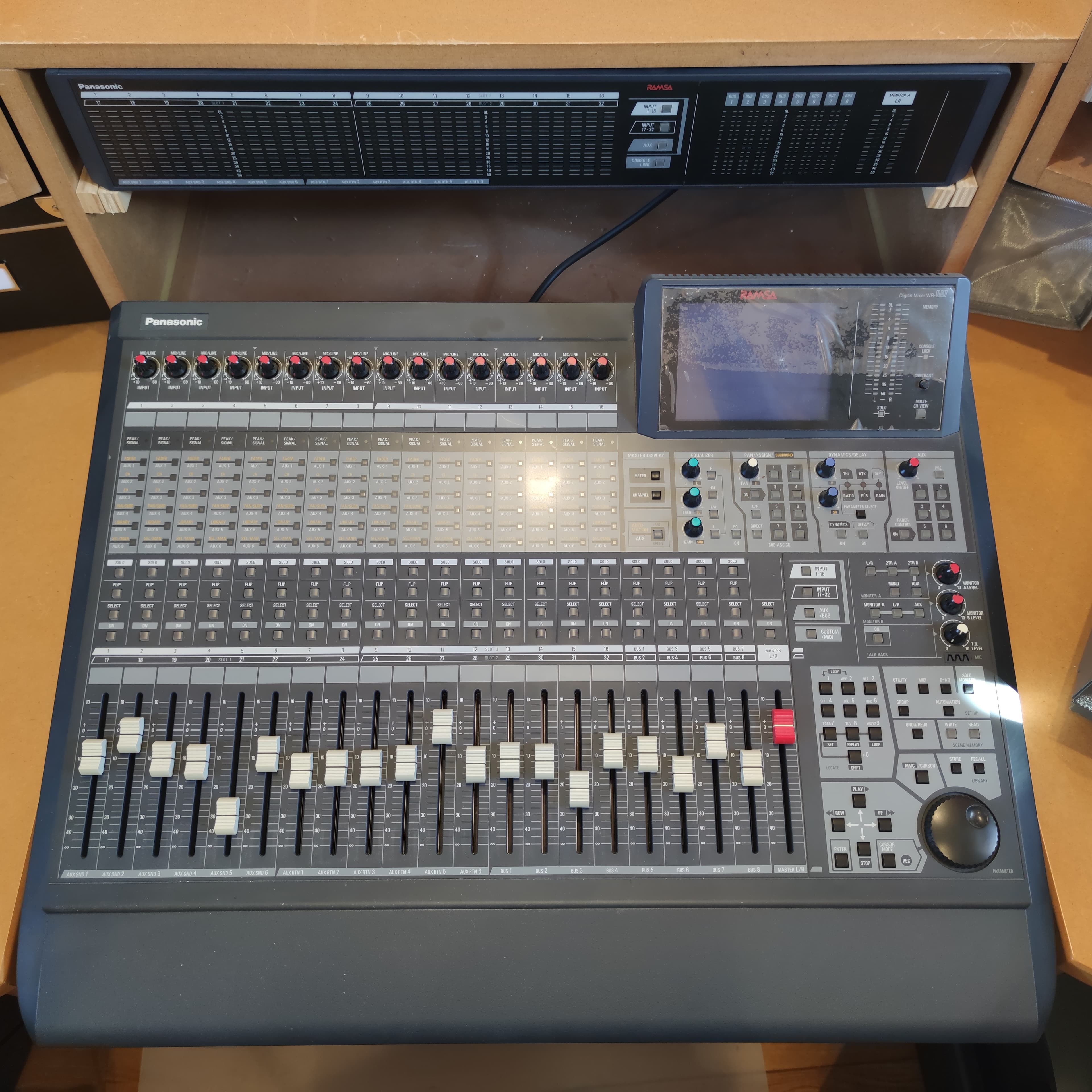 Vends console Ramsa WR-DA7 avec carte ADAT