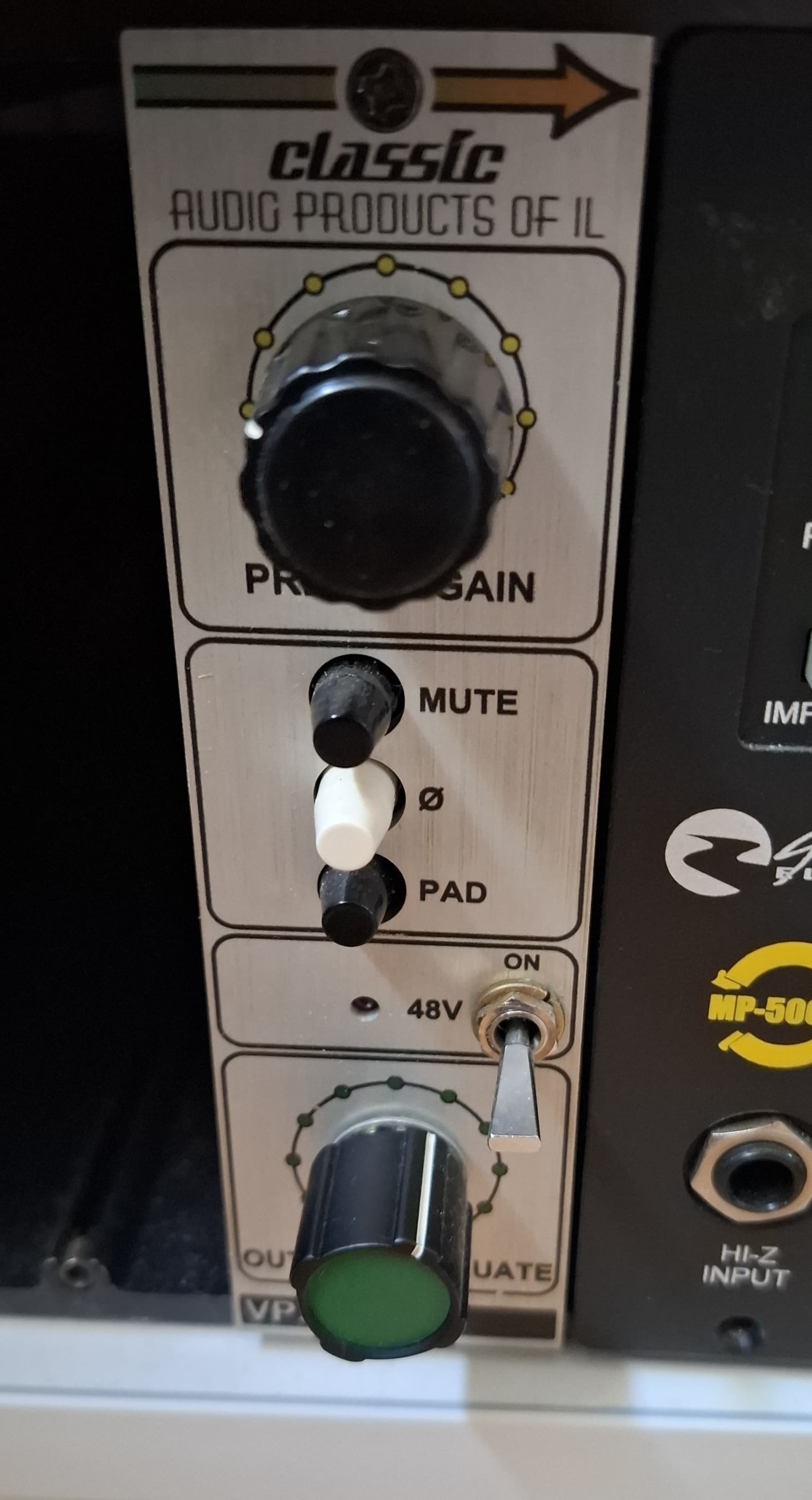 Vends preampli capi vp 312
