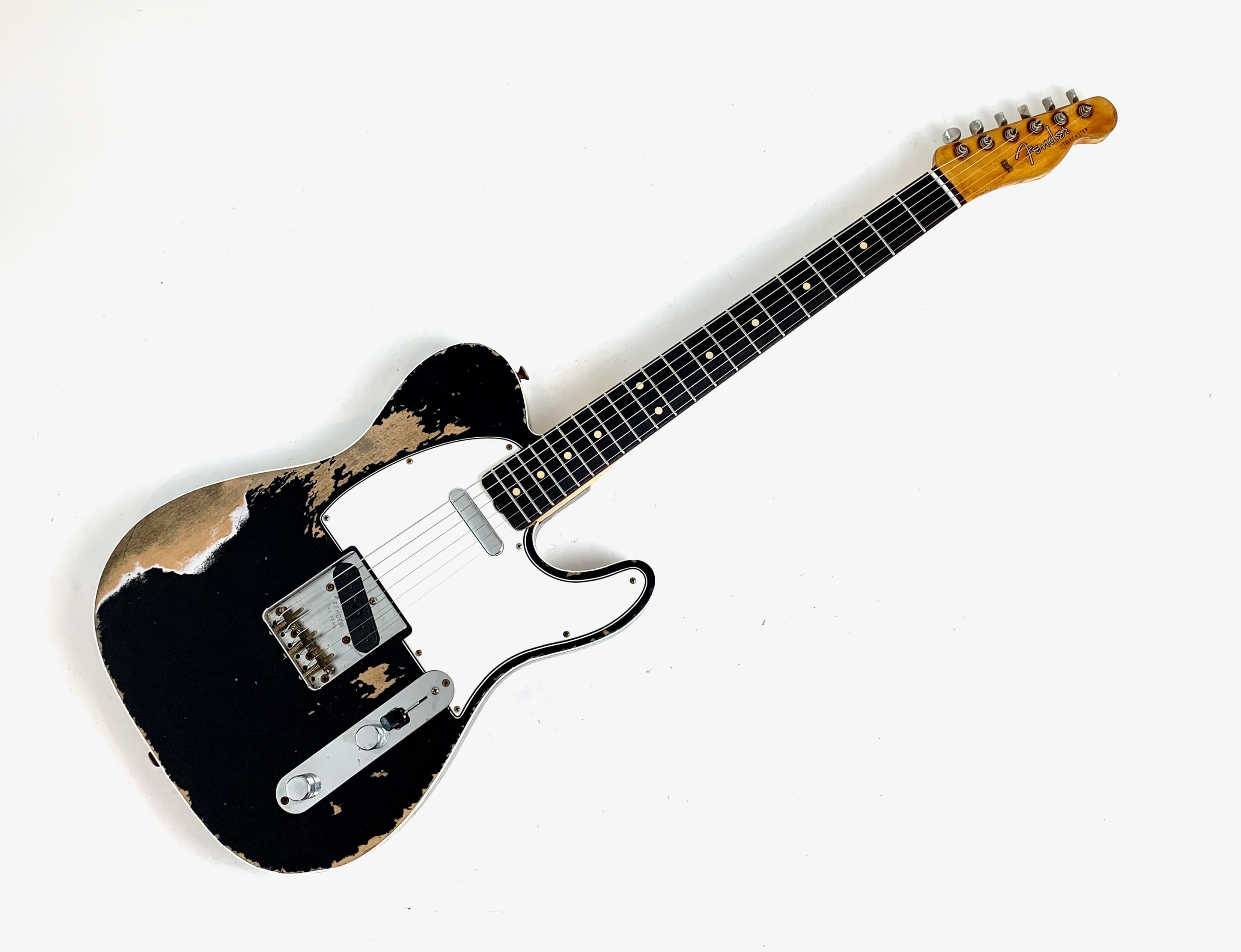 Fender Telecaster Custom 60 Super Heavy Relic Custom Shop 2022 Black