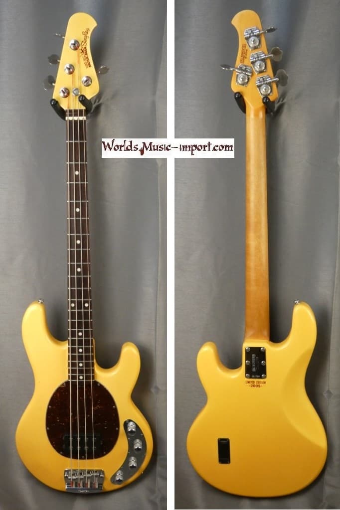 MUSICMAN StingRay 4c "Limited Edition" 75 exemplaires 2005 Buttercream USA