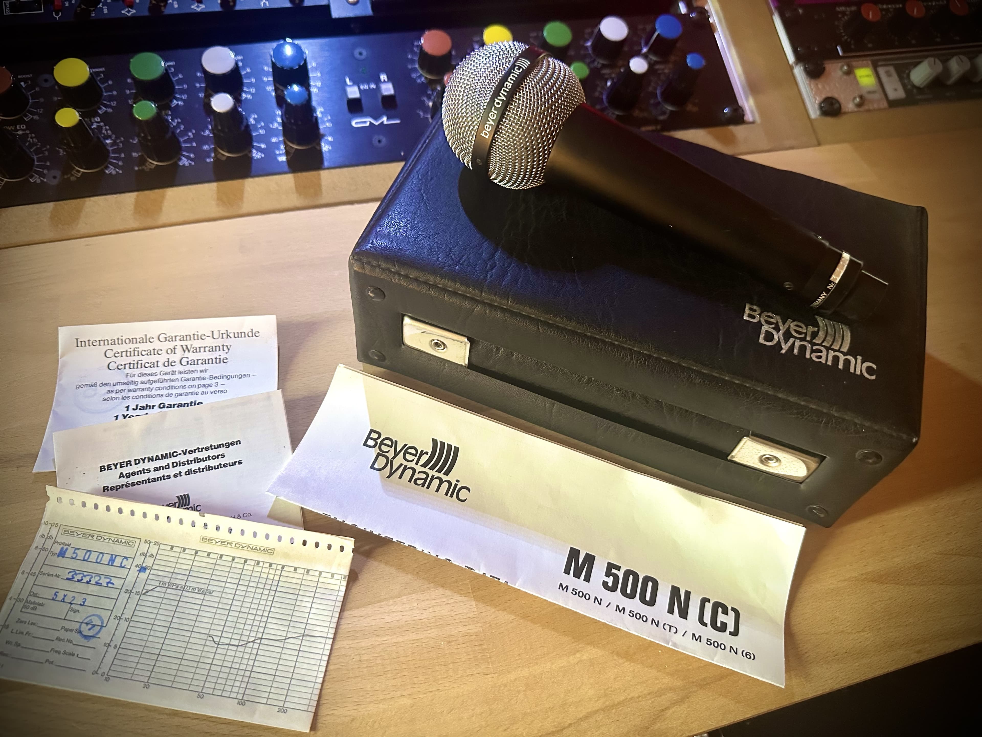 Beyer Beyerdynamic M500 N(C) Ribbon Microphone