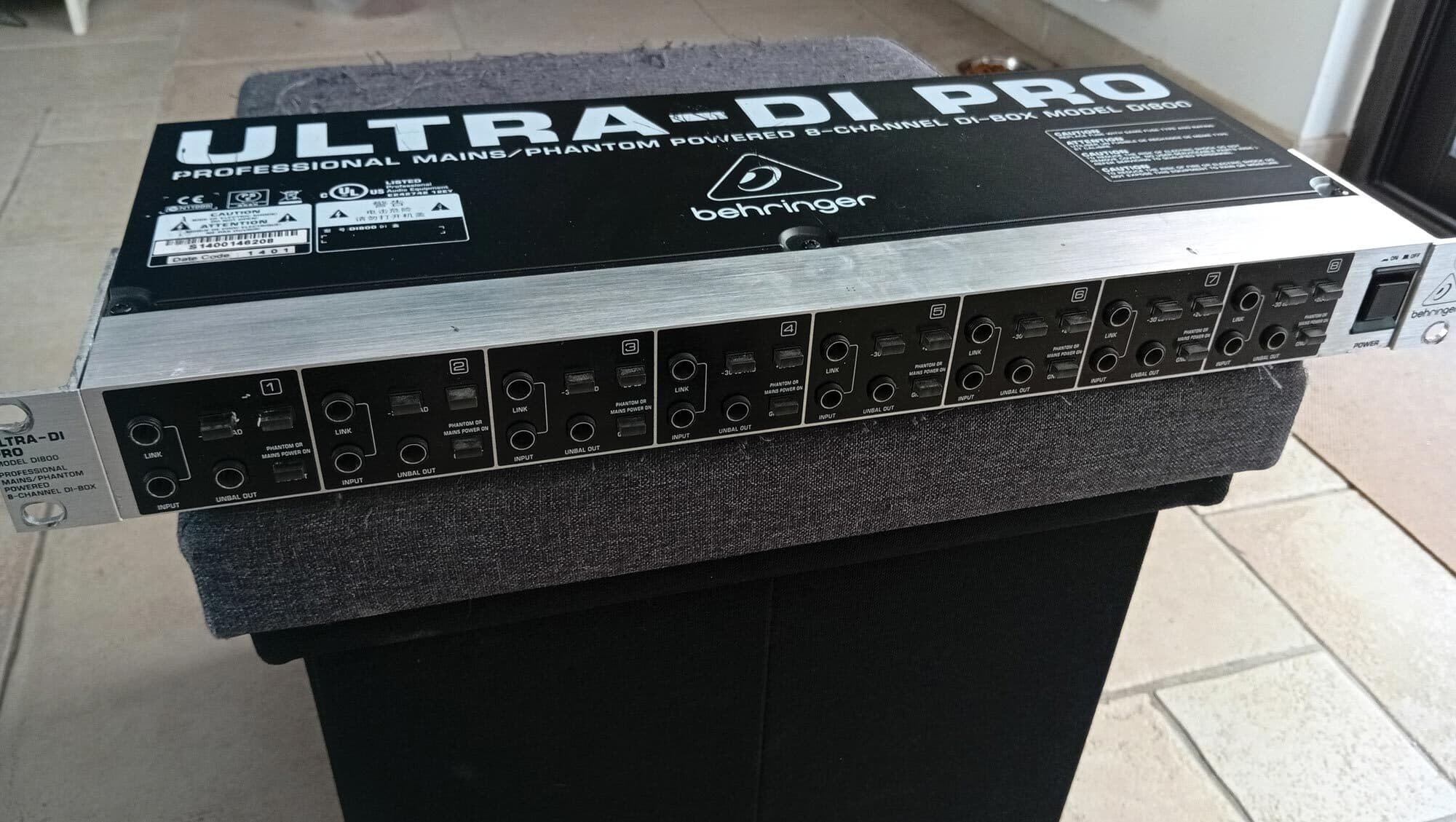 Vends Behringer Ultra-DI Pro DI800