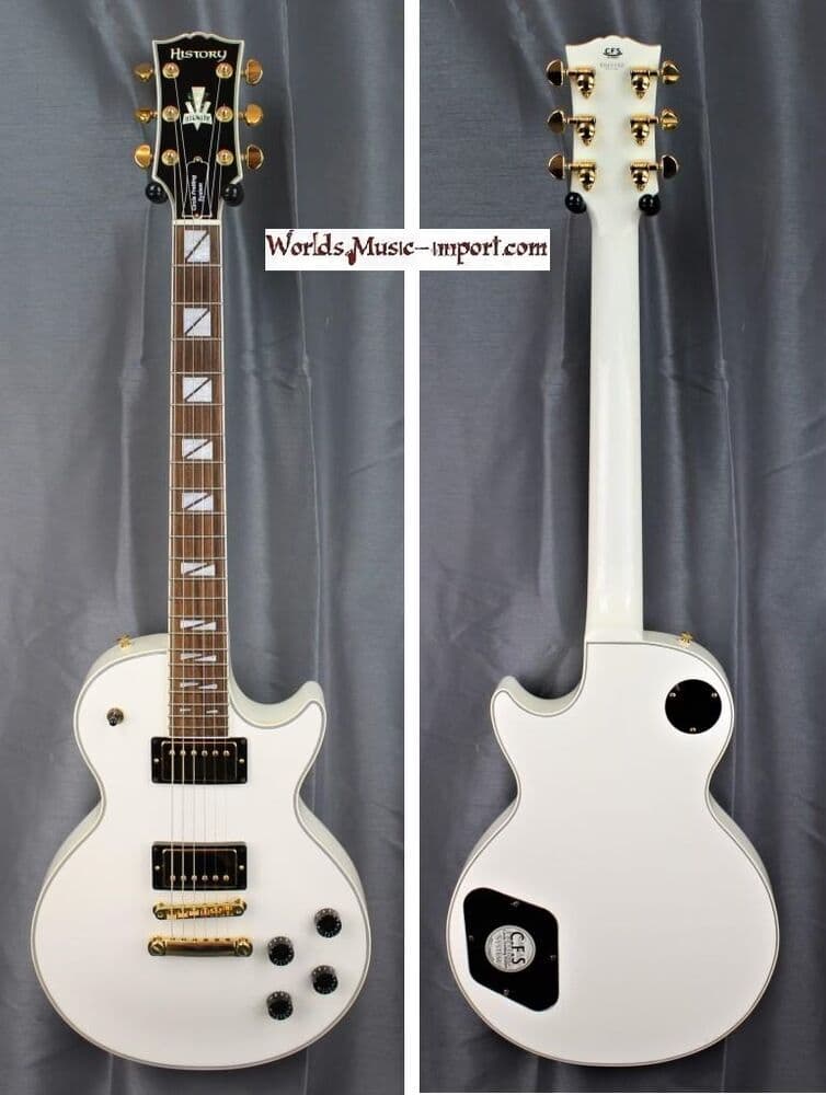 HISTORY Les Paul Custom ZLC-90 WH 2006 japon