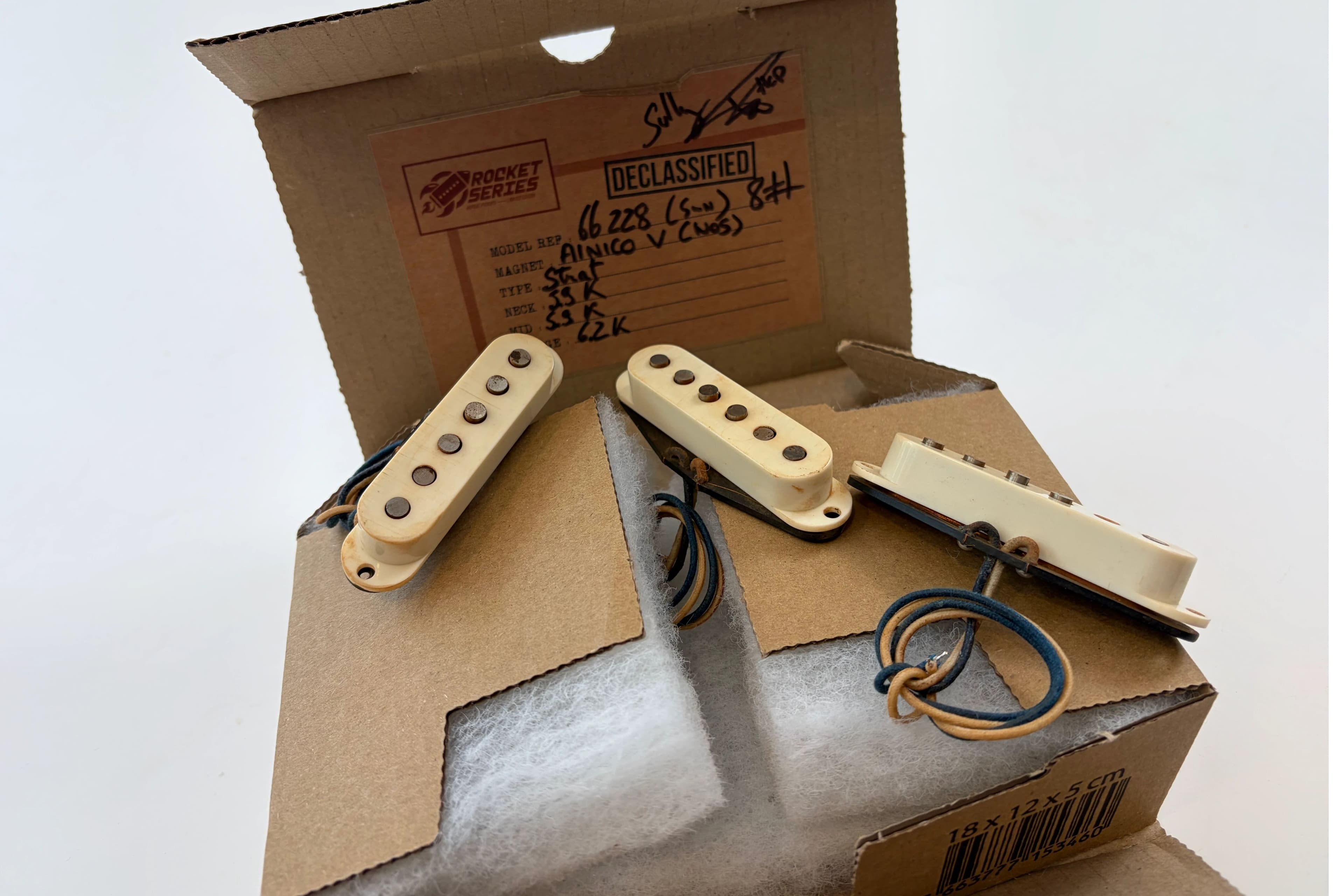 Hepcat 66 Stratocaster pickup set