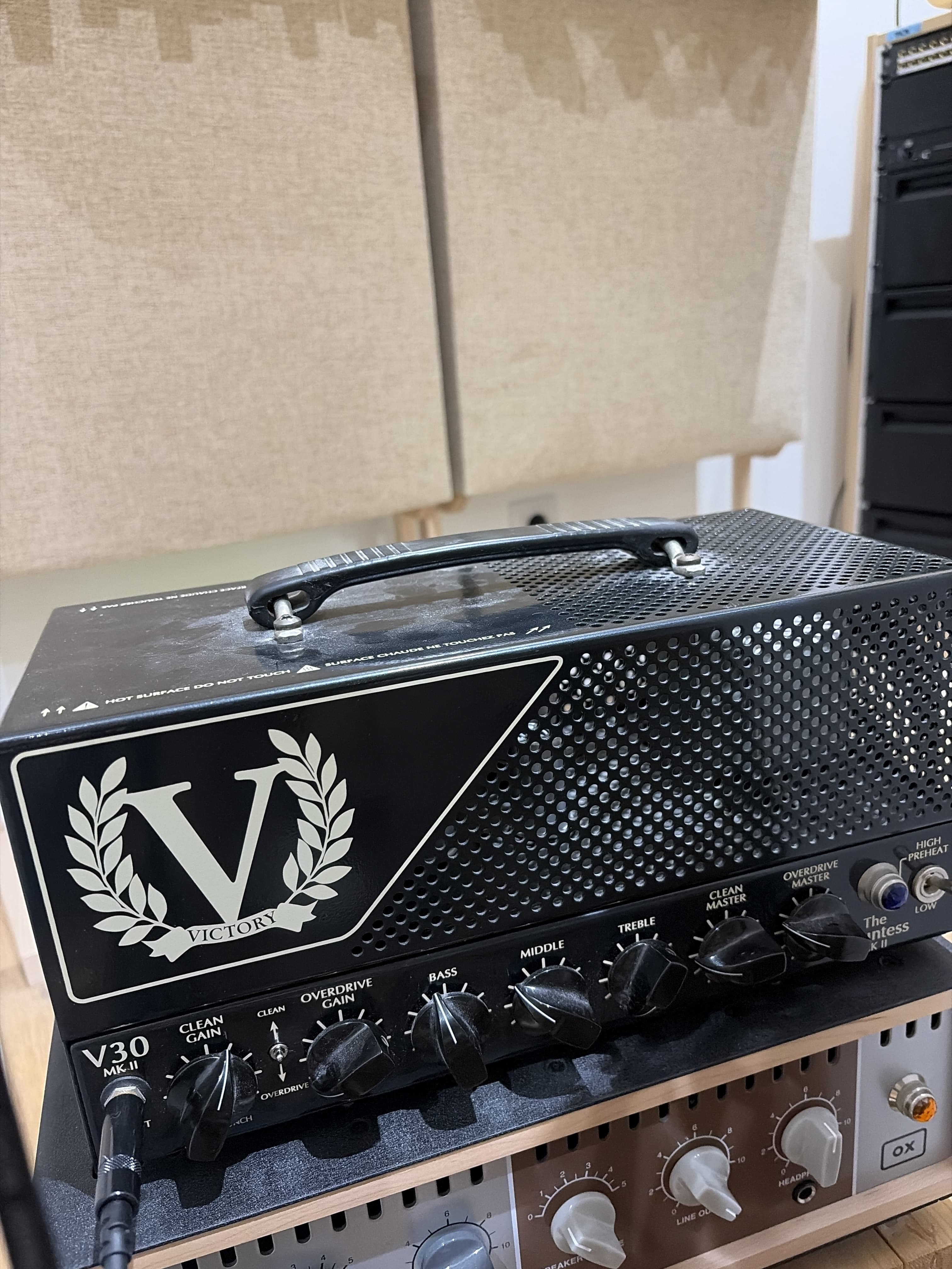 Vends ampli à lampe Victory v30 mk2 + pedalier