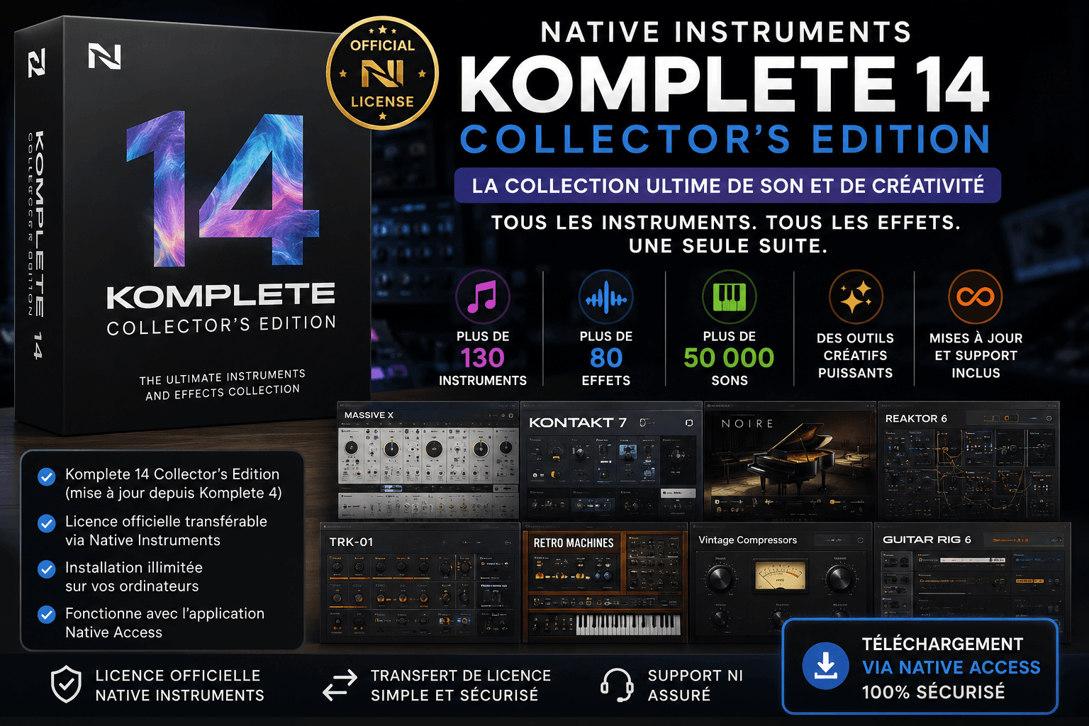 VENDS KOMPLETE 14 COLLECTORS EDITION Update ou échange contre un piano numérique 88 notes