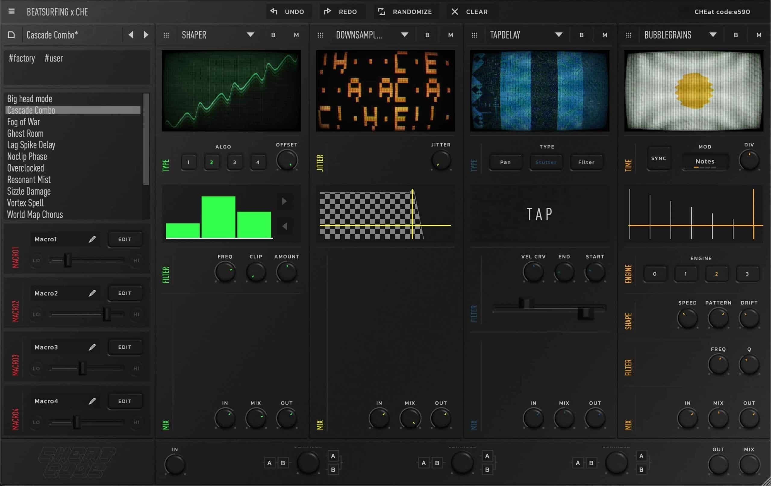Plugin CHEat code de Beatsurfing