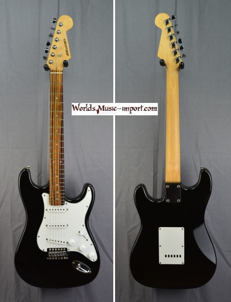 SELDER Stratocaster standard Black import Japon