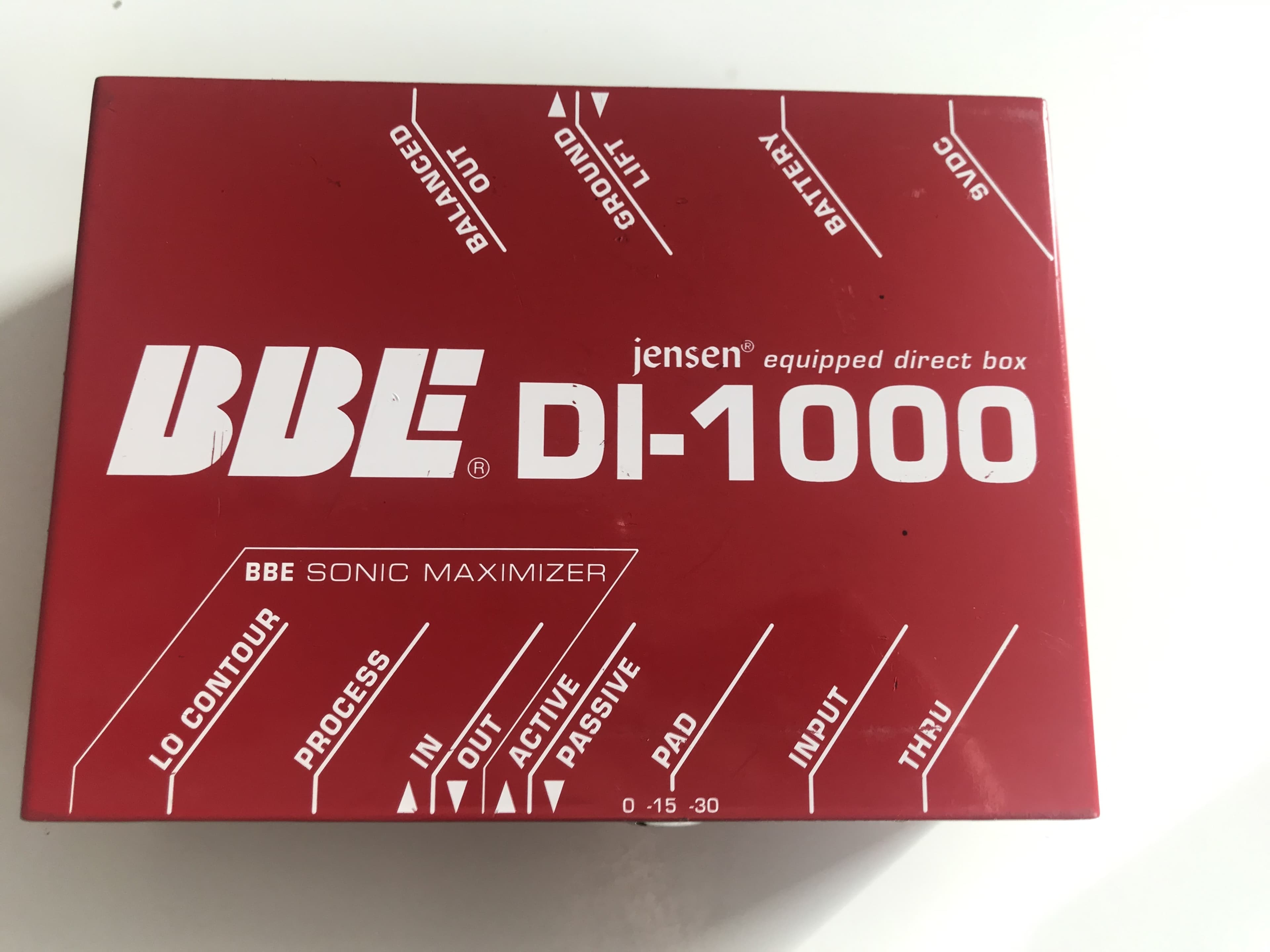 Maximizer BBE DI-1000 Sonic Full Function