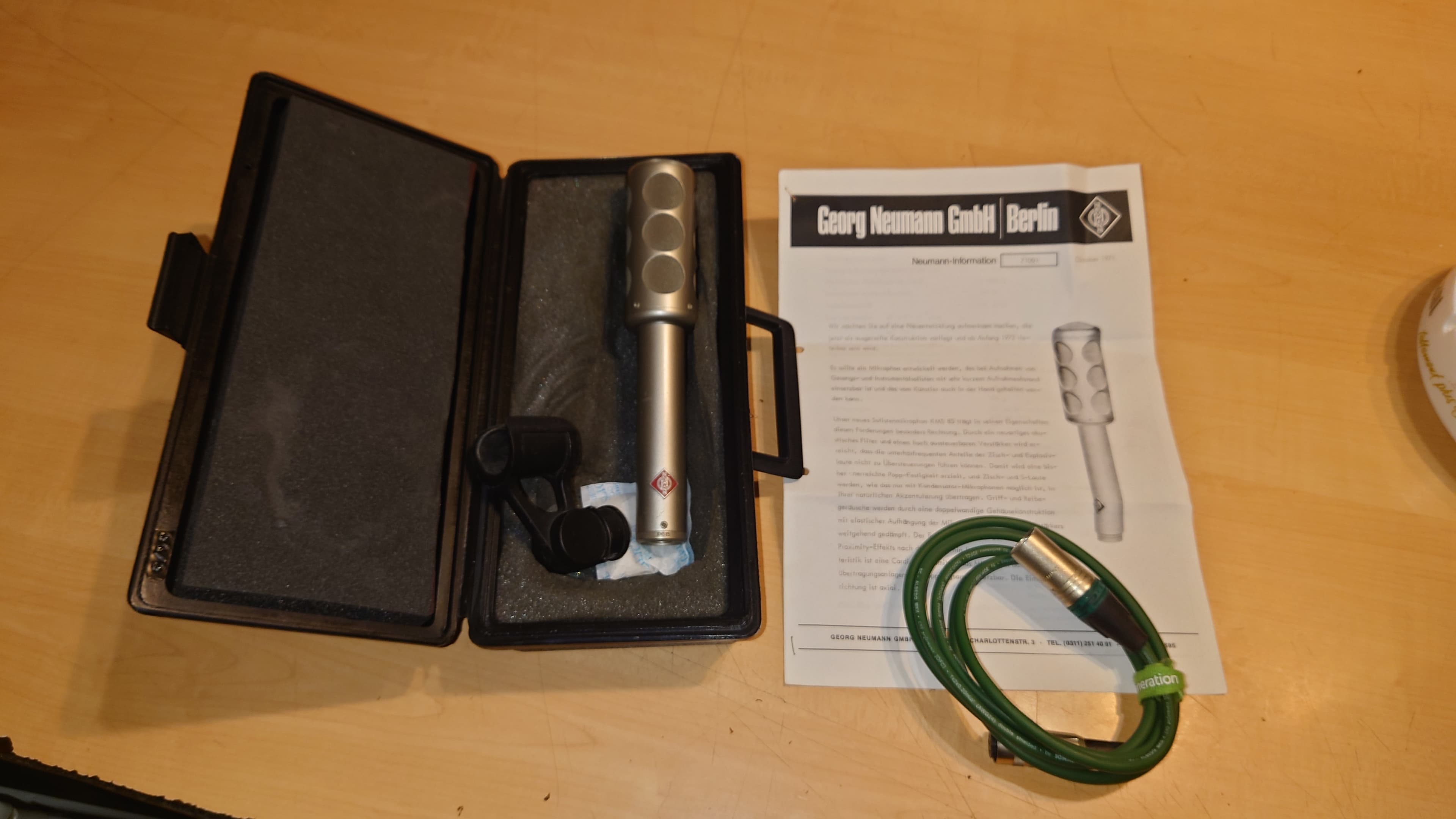 Vds micro voix neumann KMS85