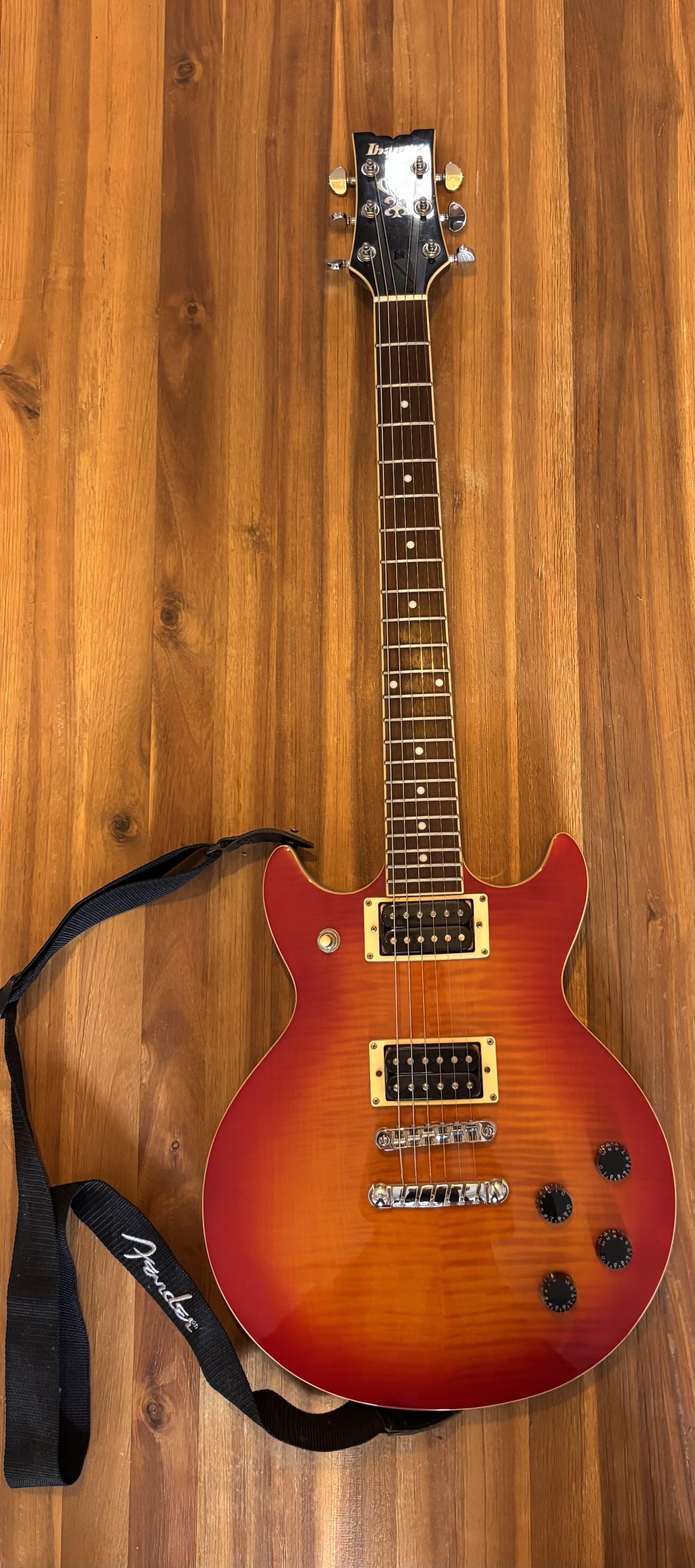 Ibanez AR200FM Artist – Mahogany/Flame Maple, set-neck (2010)