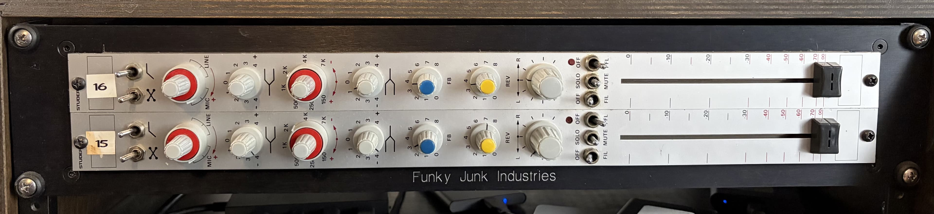Paire de tranches de console Studer 169