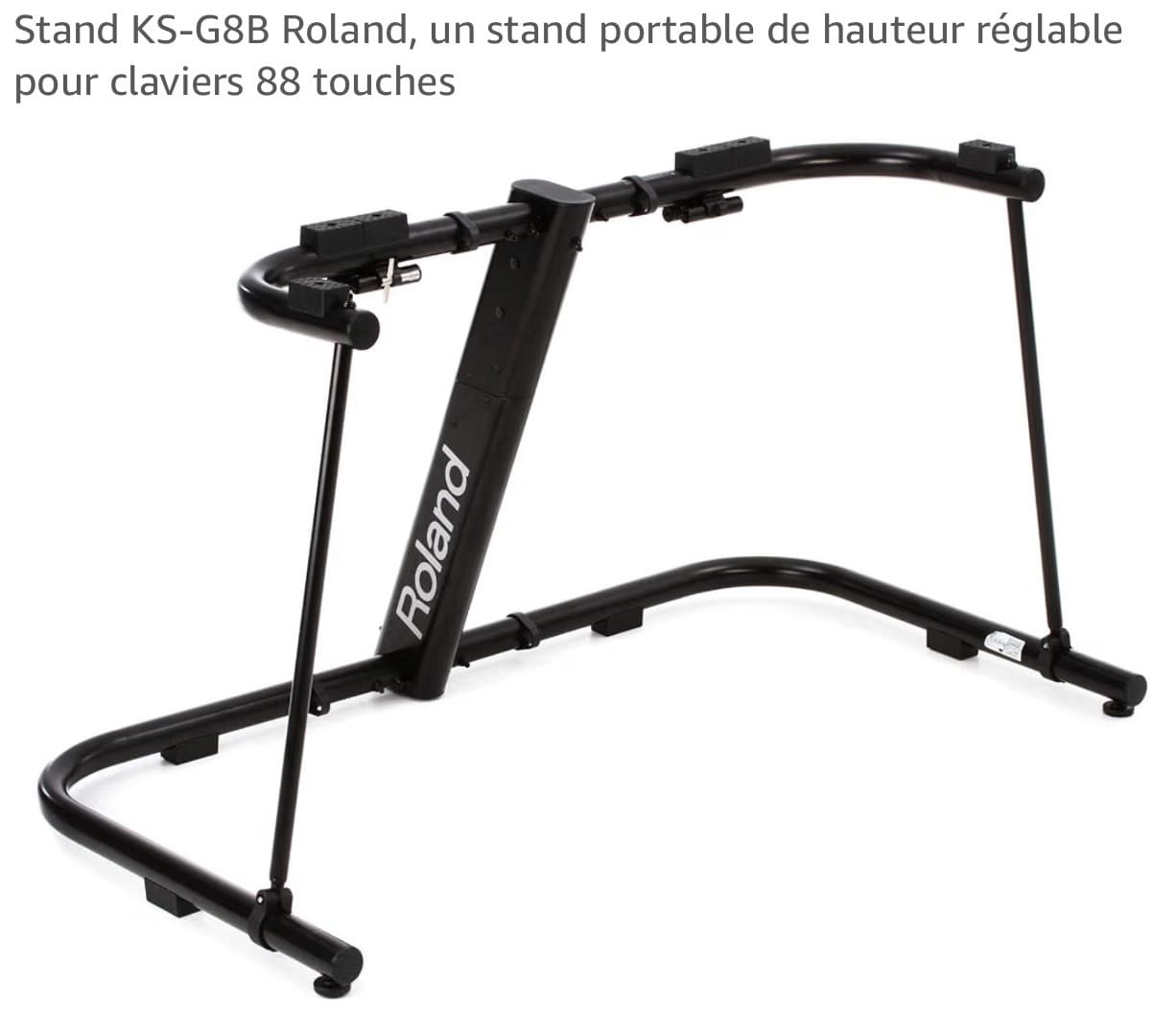 Vends Stand Roland pour clavier 88 notes - modèle GS-G8B
