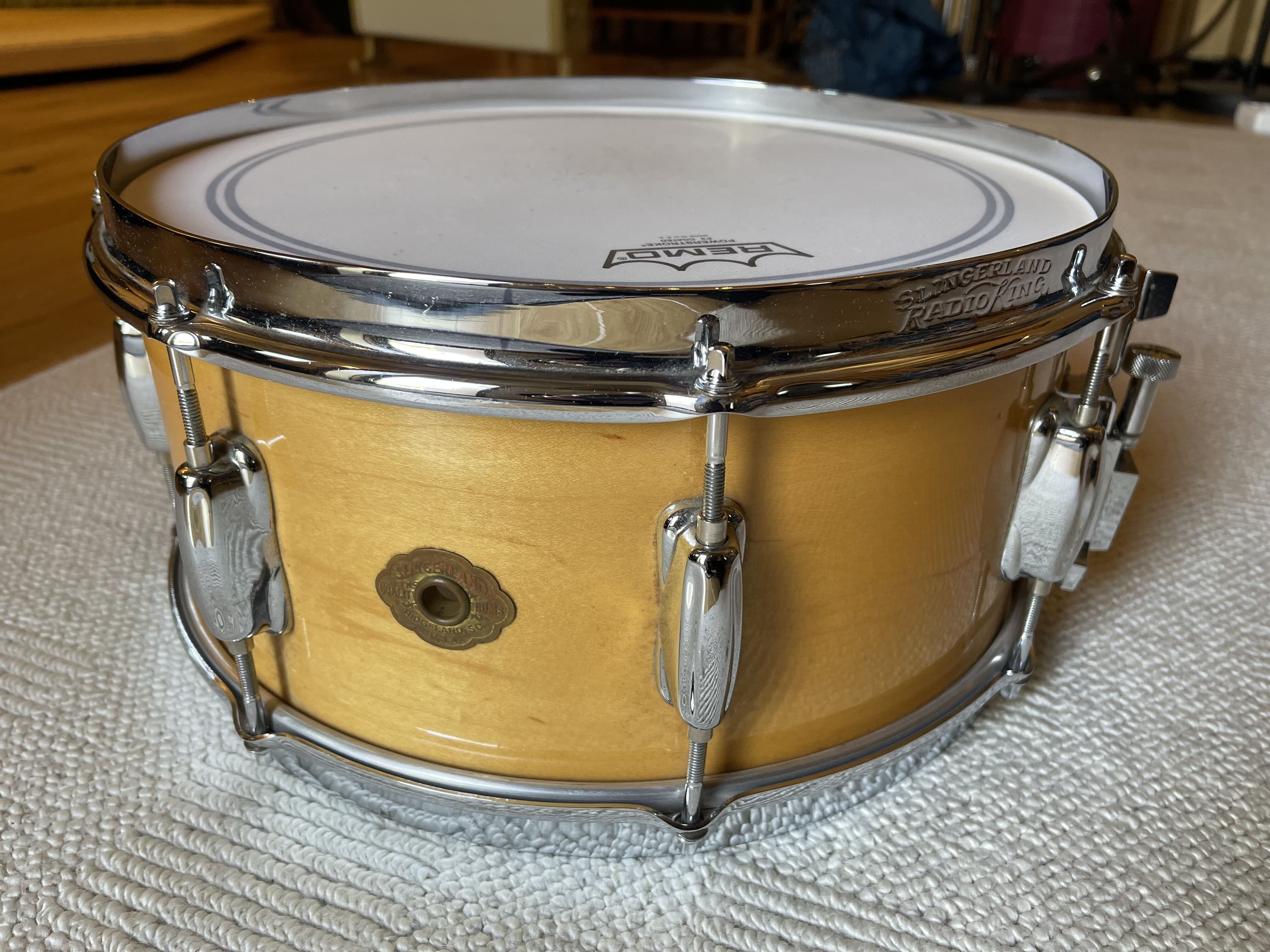 Vend caisse claire Slingerland Radio King 14" x 6,5"