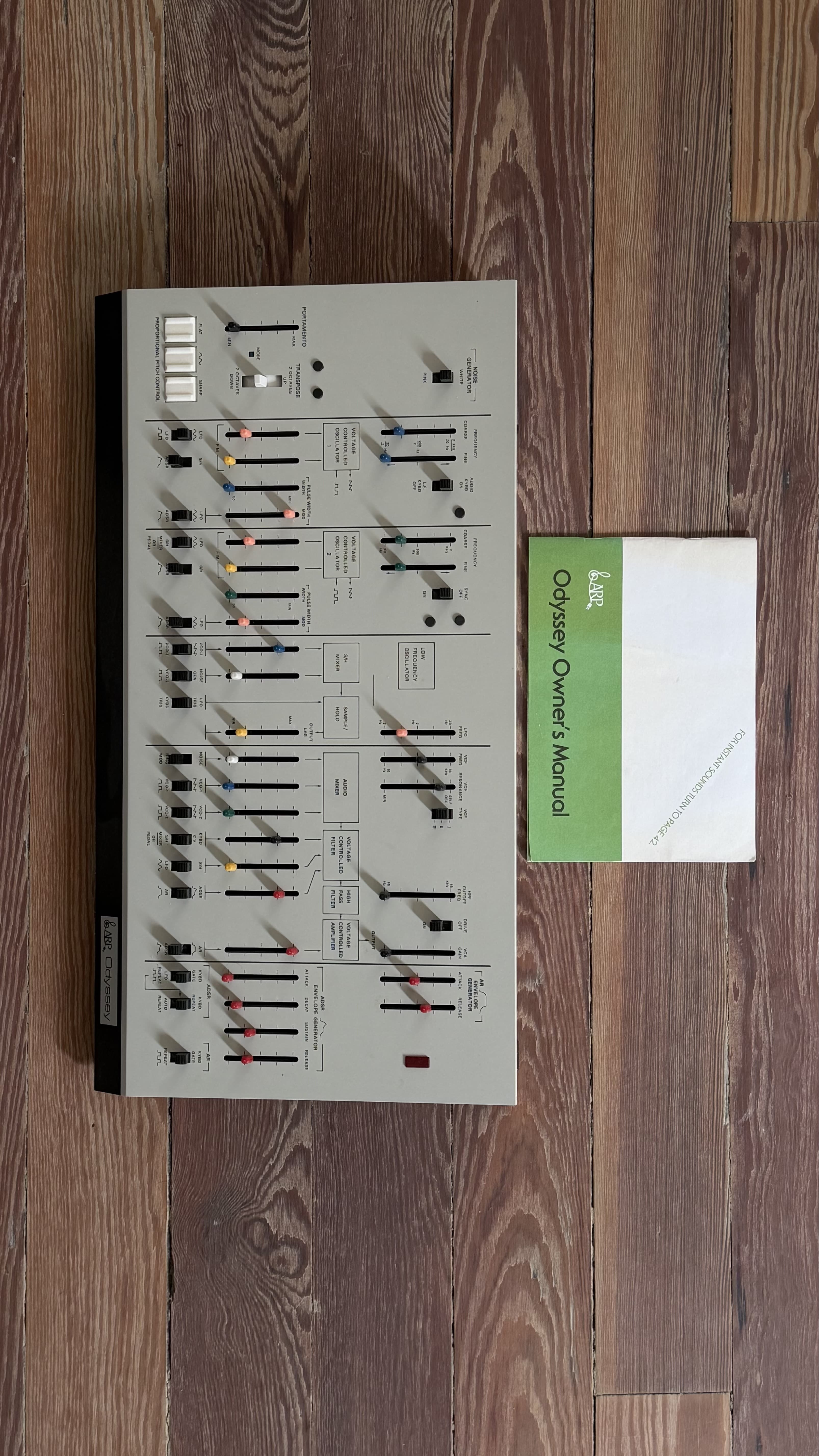Korg arp odyssey module Rev 1